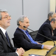 Da sinistra: Antonio Schizzerotto, Davide Bassi, Lorenzo Dellai, Massimo Egidi