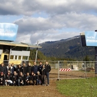 Delegazione FISU, visita agli impianti sportivi della Val di Fiemme e Val di Fassa