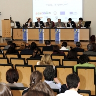 Da sinistra: Marzia Foroni, Andrea Stella, Maria Sticchi Damiani, Davide Bassi, Diego Celli, Francesco Planchestainer