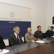 Da sinistra: Stefani Scherer, John Mylopoulos, Davide Bassi, Sandro Stringari, Uri Hasson, Guido Zolezzi, foto Agf Bernardinatti