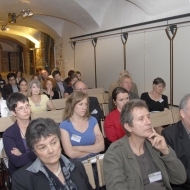 Pubblico presente al convegno "Topographie und Raum in der deutschen Sprache und Literatur", 18-21 maggio 2011, foto AgF Bernardinatti, archivio Università di Trento
