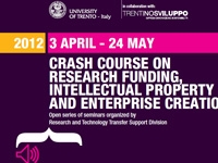 Crash Course on Research Funding, Intellectual Property and Enterprise Creation