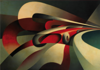 Tullio Crali, Le forze della curva, 1930 (Museo di Arte Moderna e Contemporanea 