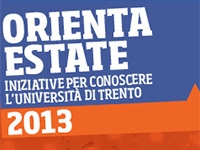 Orienta Estate, iniziative per conoscere l’università di Trento