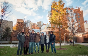 La squadra iGEM di Trento al MIT, foto Jason Fontana
