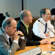 Da sinistra: Umberto Paolucci, Corrado Priami, Rick Rashid 
