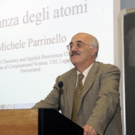 Michele Parrinello, foto AgF Bernardinatti, archivio Università di Trento