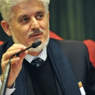 Il nuovo presidente AISPI Pietro Taravacci, foto Alessio Coser, archivio Università di Trento