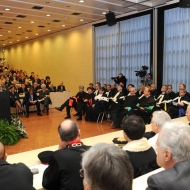 Cerimonia di inaugurazione dell'anno accademico 2009-2010.