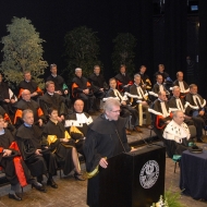 Cerimonia di conferimento a professore onorario al Presidente della Repubblica Italiana Giorgio Napolitano, foto AgF Bernardinatti, archivio Università di Trento     