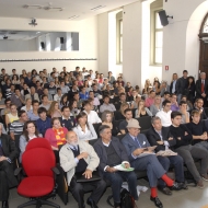 I partecipanti all'incontro, foto AgF Bernardinatti, archivio Università di Trento