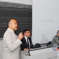 Da sinistra: Renato Lo Cigno, Dario Petri, Davide Bassi