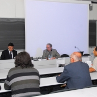 Da sinistra: Renato Lo Cigno, Dario Petri, Davide Bassi