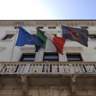 La sede del Rettorato, foto Agf Bernardinatti, archivio Università di Trento