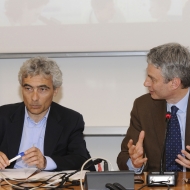 Da sinistra: Tito Boeri, Paolo Collini