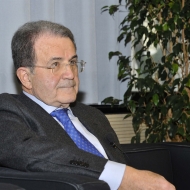 Romano Prodi, foto Roberto Bernardinatti, archivio Università di Trento