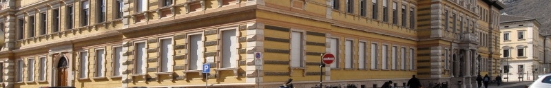 La Facoltà di Sociologia dell'Università di Trento. Foto Agf Bernardinatti, arch